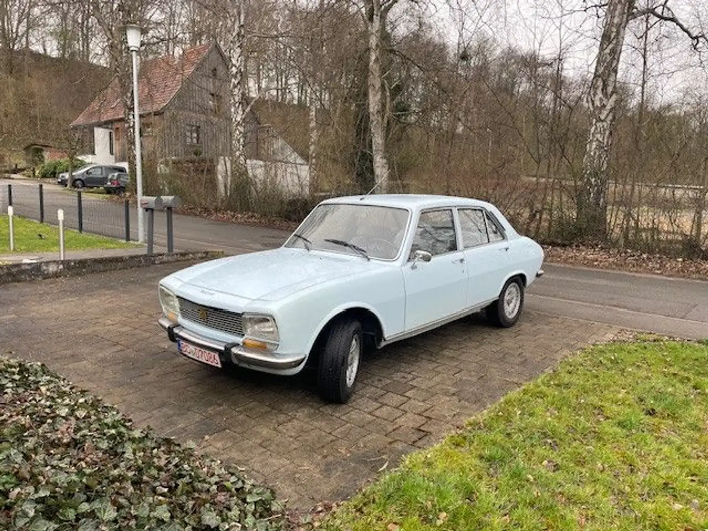 Peugeot 504 Ti Blau - 1