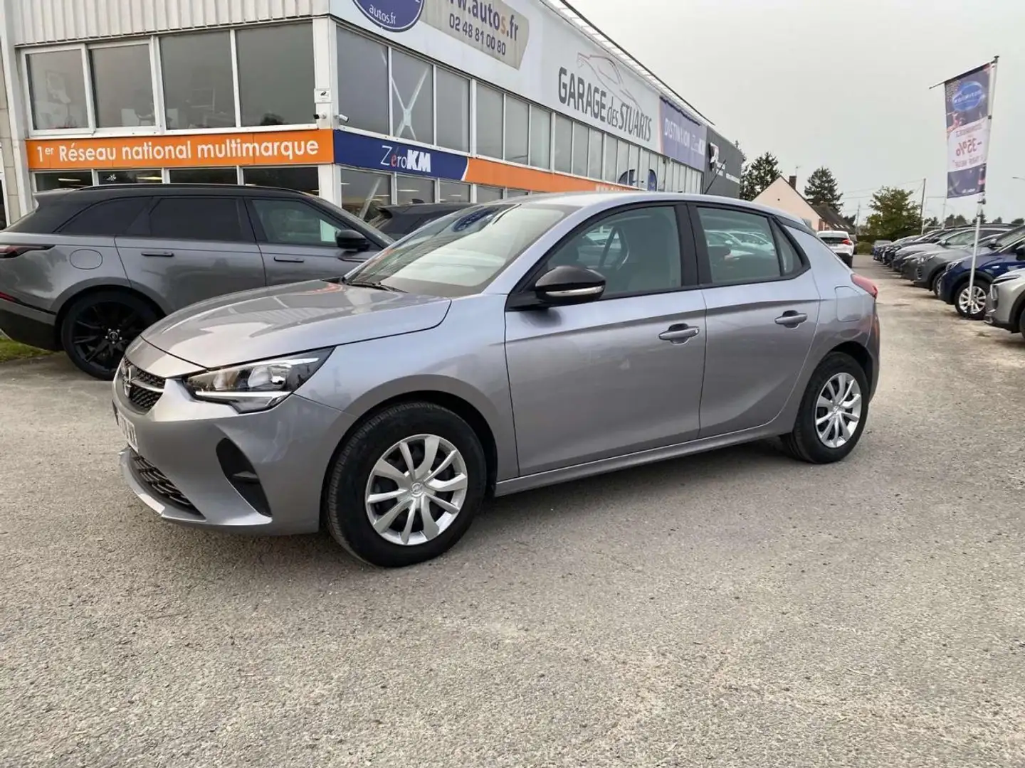 Opel Corsa 1.2i - 75 S\u0026S  . + Roue De Secours + Bluetooth Grau - 1