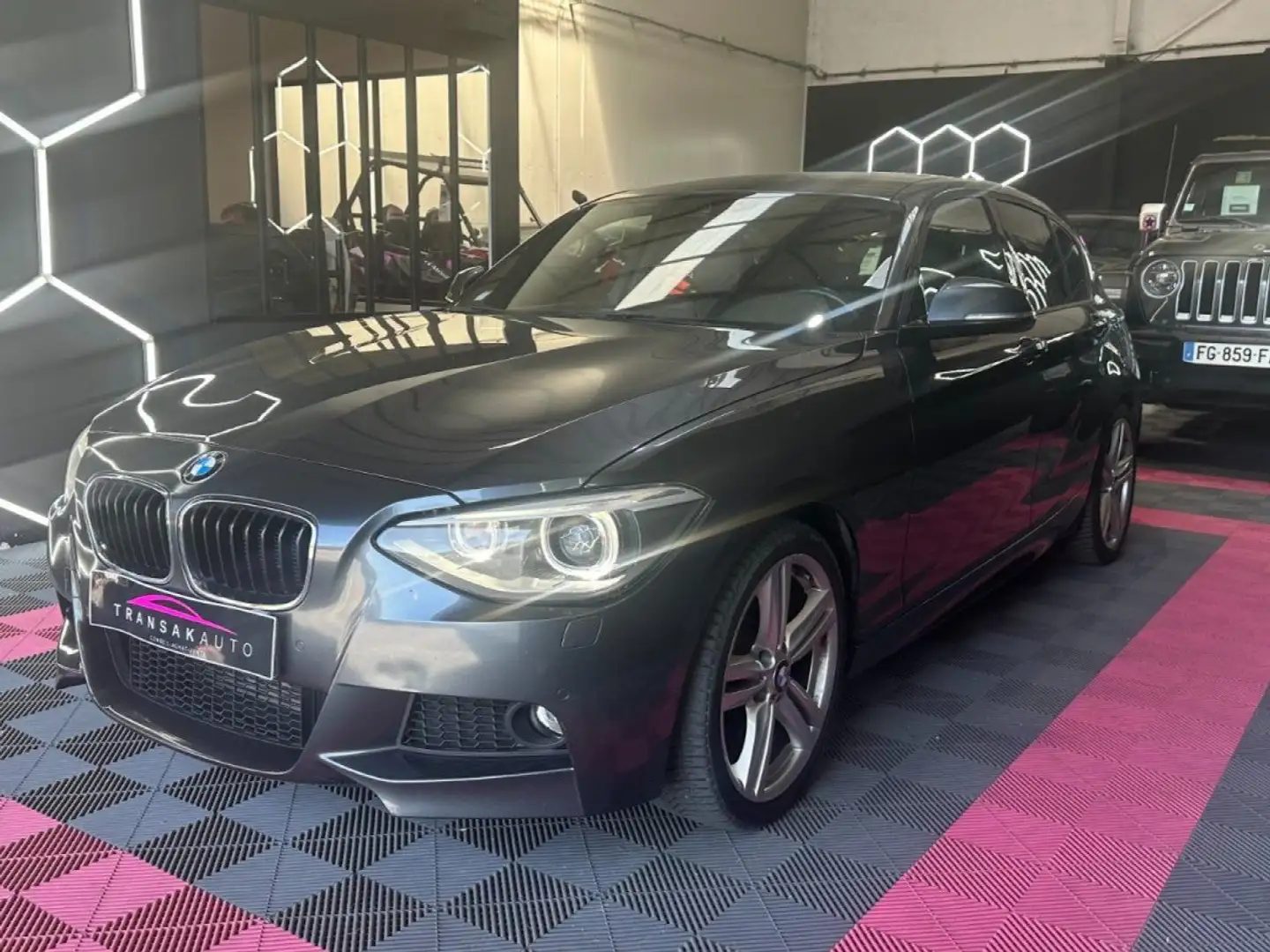 BMW 120 SERIE F20 M Sport 184 ch 120d Sièges chauffants -  Grey - 2