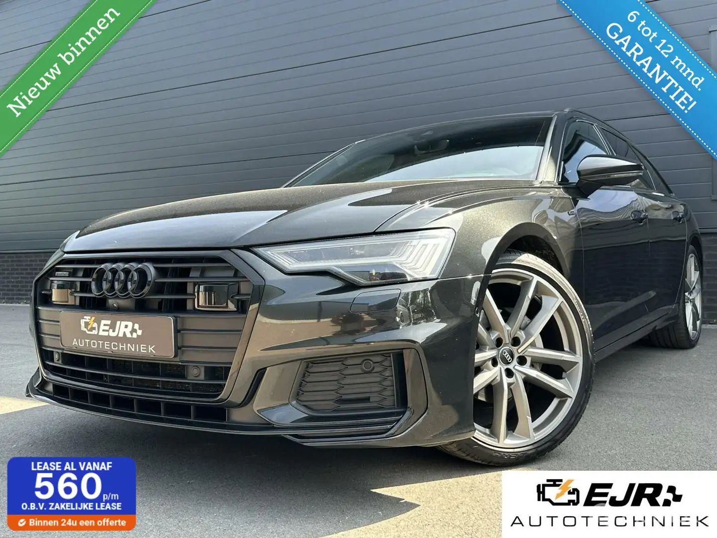 Audi A6 Avant 40 TDI quattro 2X S-Line! RAMVOL!! TOPSTAAT! Grau - 1