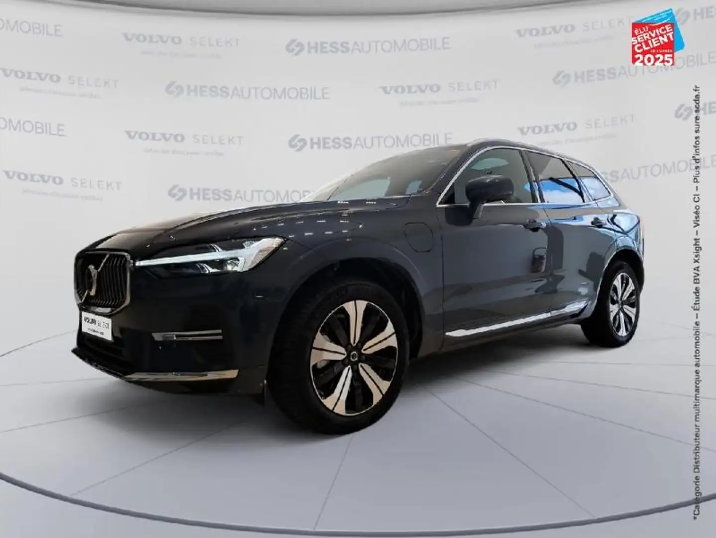 Volvo XC60 T6 AWD 253 + 145ch Plus Style Chrome Geartronic Bleu - 1