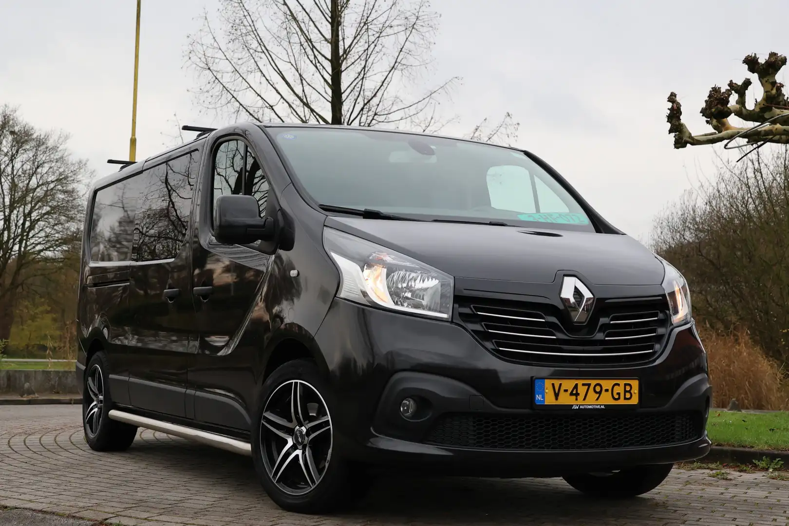 Renault Trafic 1.6 dCi L2H1 DC Luxe | L+R Schuifdeur | Dubbel cab Negro - 2
