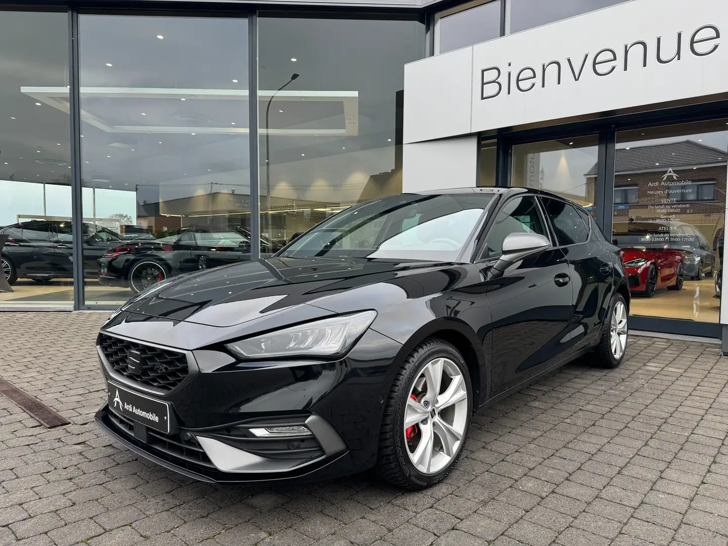 SEAT Leon 1.5 eTSI MHEV FR DSG *GARANTIE*CARPLAY*COCKPIT* Negro - 1