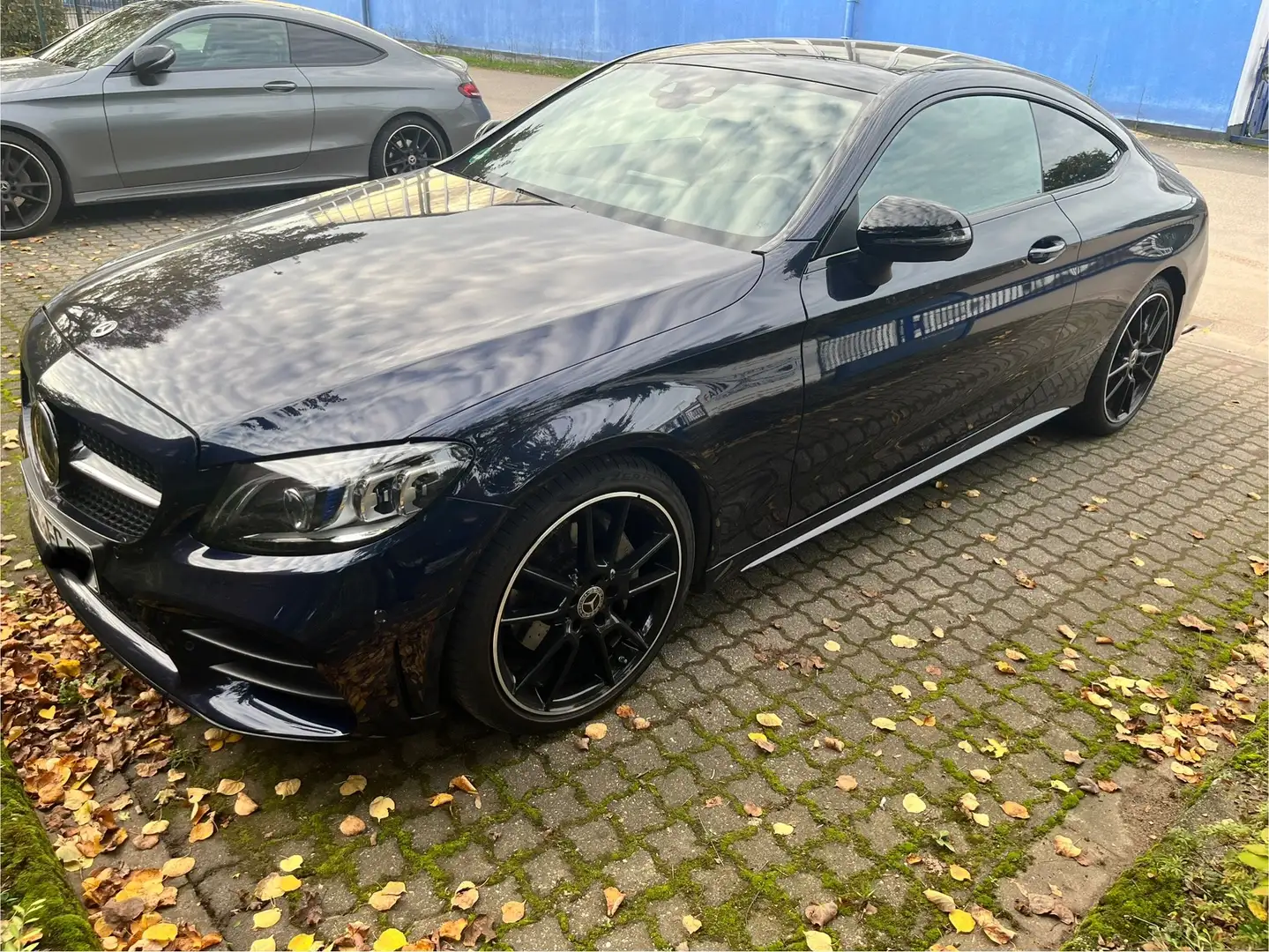 Mercedes-Benz C 220 Coupé AMG+Navi+Kamera+Apple Blau - 1