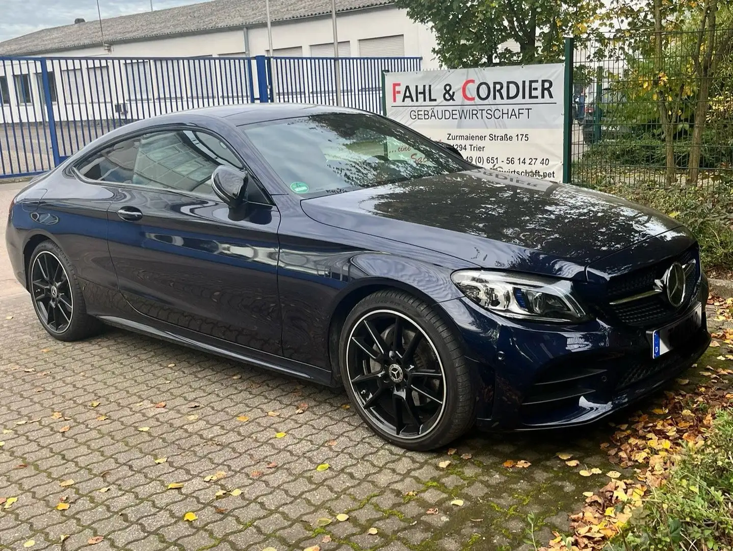 Mercedes-Benz C 220 Coupé AMG+Navi+Kamera+Apple Blau - 2
