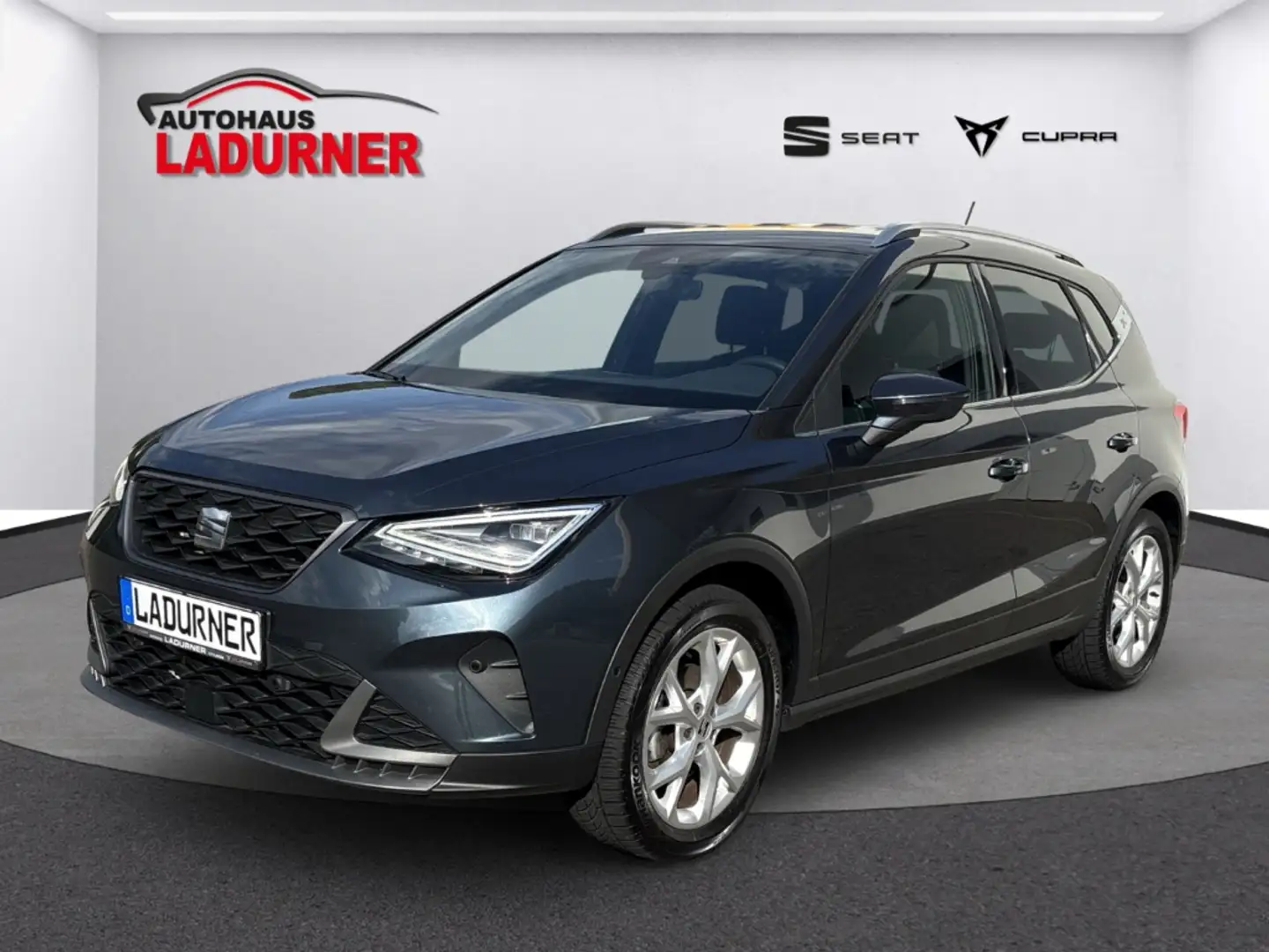 SEAT Arona FR 1.0TSI *NAVI+LED+ACC+KESSY+ALLWETTERREI* Noir - 2