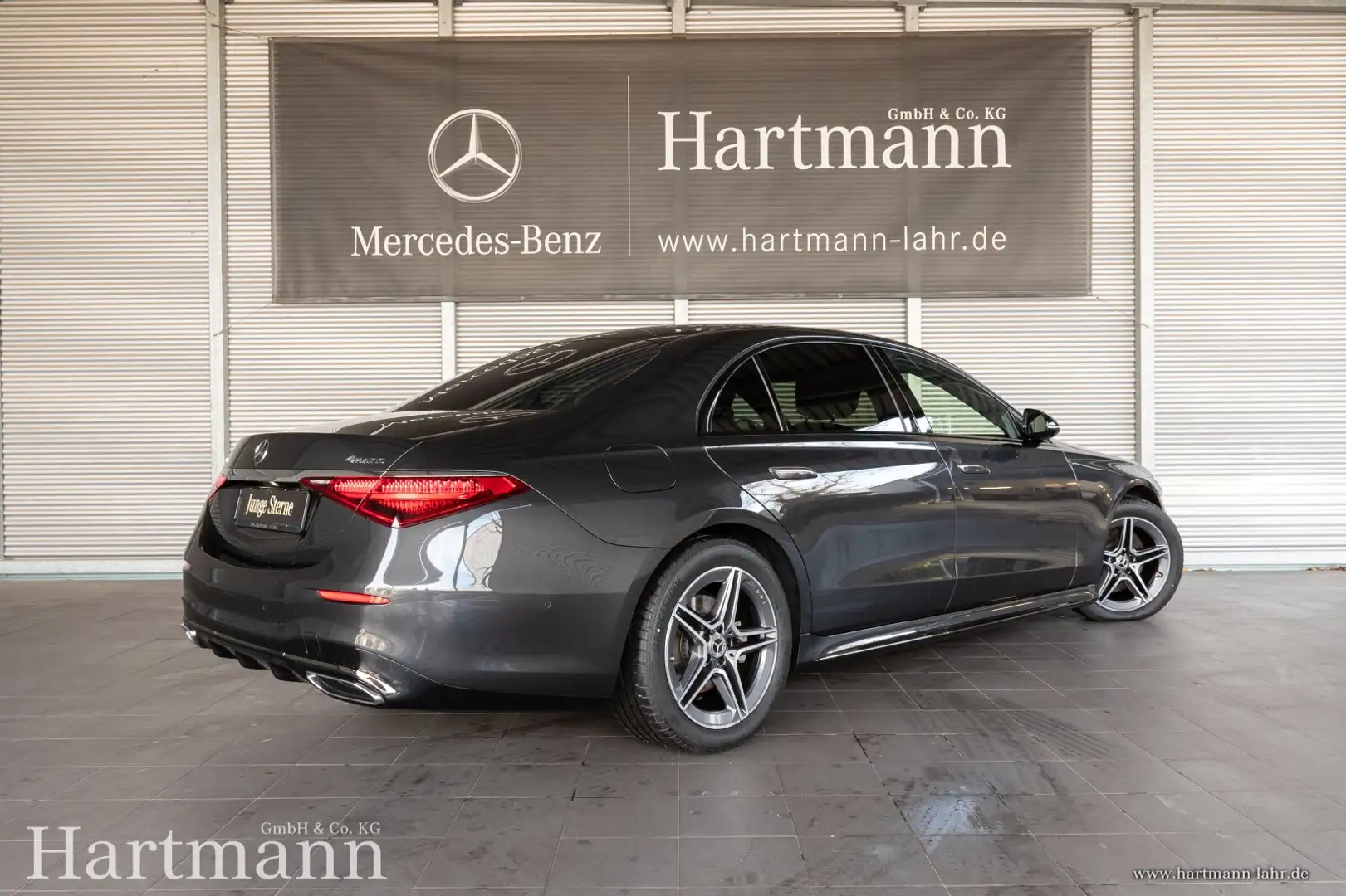 Mercedes-Benz S 450 S 450 d 4M lang AMG Night Panorama HAL HUD KeyGo Grau - 2