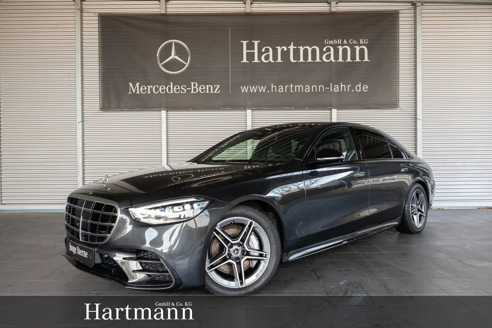 Mercedes-Benz S 450 S 450 d 4M lang AMG Night Panorama HAL HUD KeyGo Grau - 1
