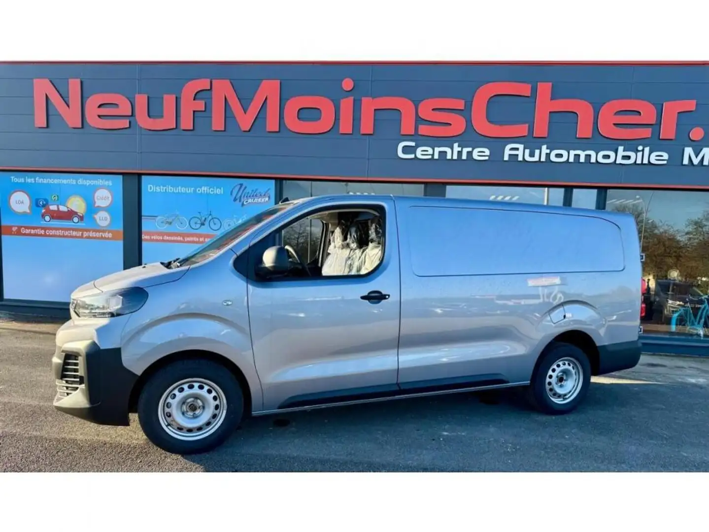 Citroen Jumpy IV 3 PLACES XL 2.0 BlueHDi 180cv EAT8 + Antibrouil Gris - 1