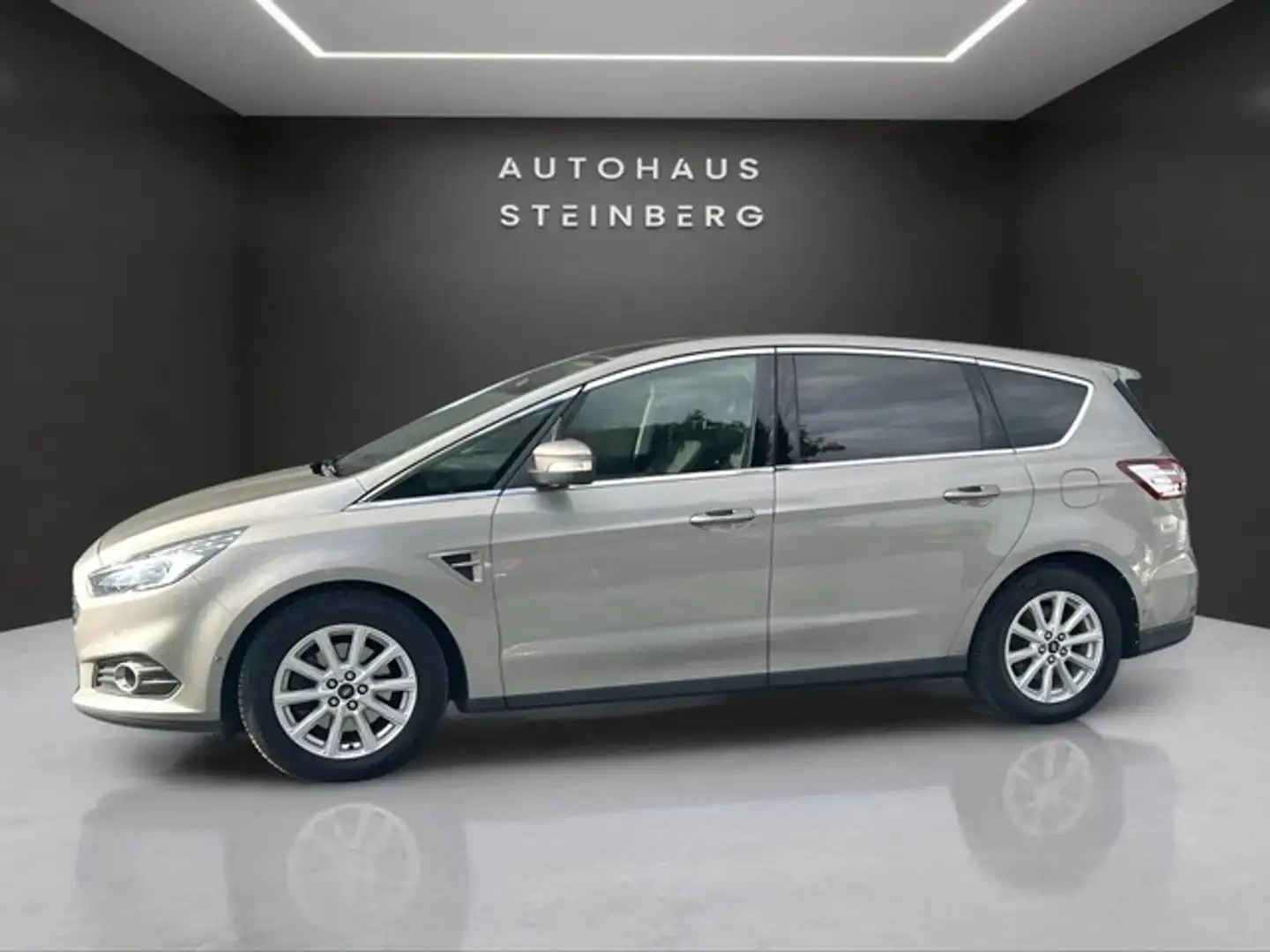 Ford S-Max AUTOMATIK+NAVIGATION+PANO+7 SITZE+XENON Grijs - 1