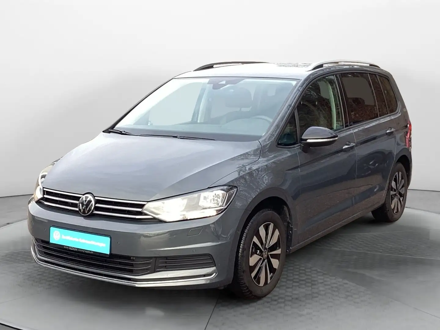 Volkswagen Touran 1,5TSI Goal DSG 7-Sitzer AHK Kamera Navi Grau - 2