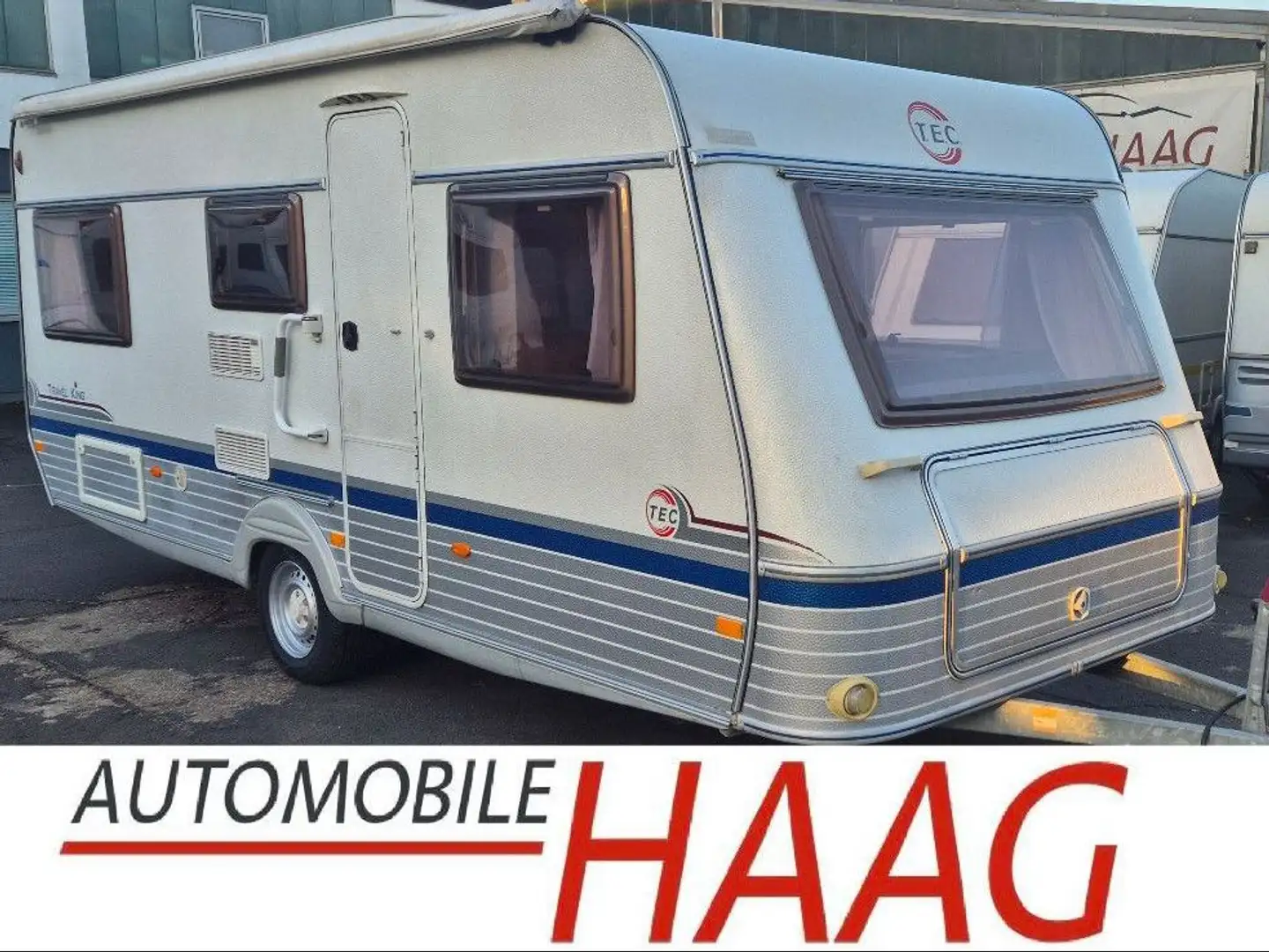Tec Travel King 530*Einzelb*Tüv/Gas neu*100km/h* Blanc - 1