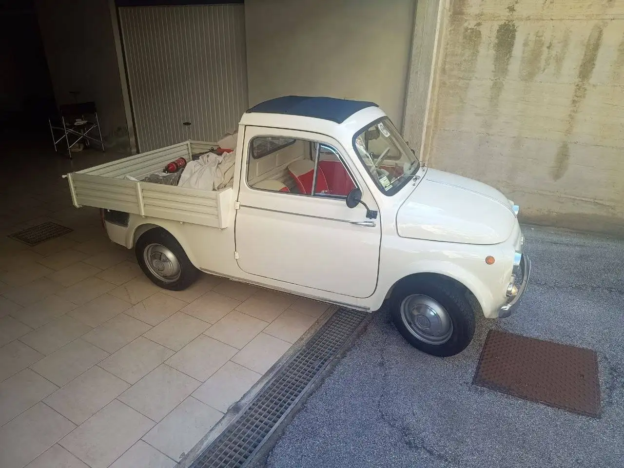 Fiat 500 Giardiniera, furgonata pick-up, Francis-Lombardi, foto 2