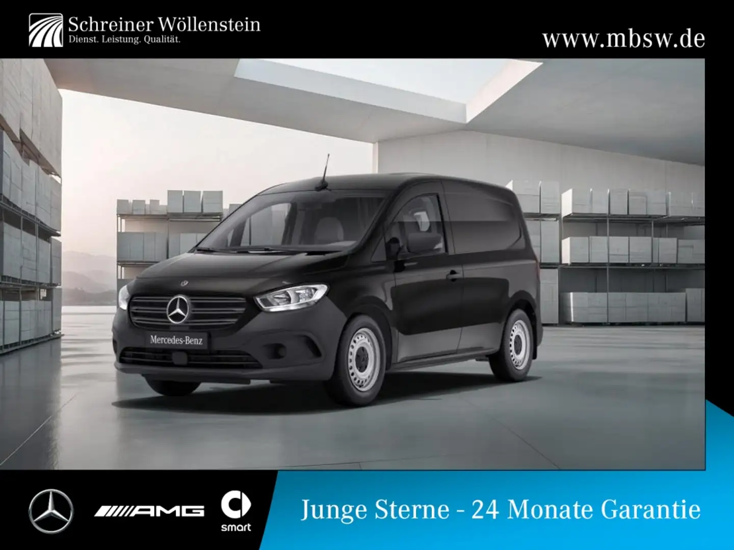 Mercedes-Benz Citan 110 KA BASE Klima*DAB*Park-Paket* Schwarz - 1