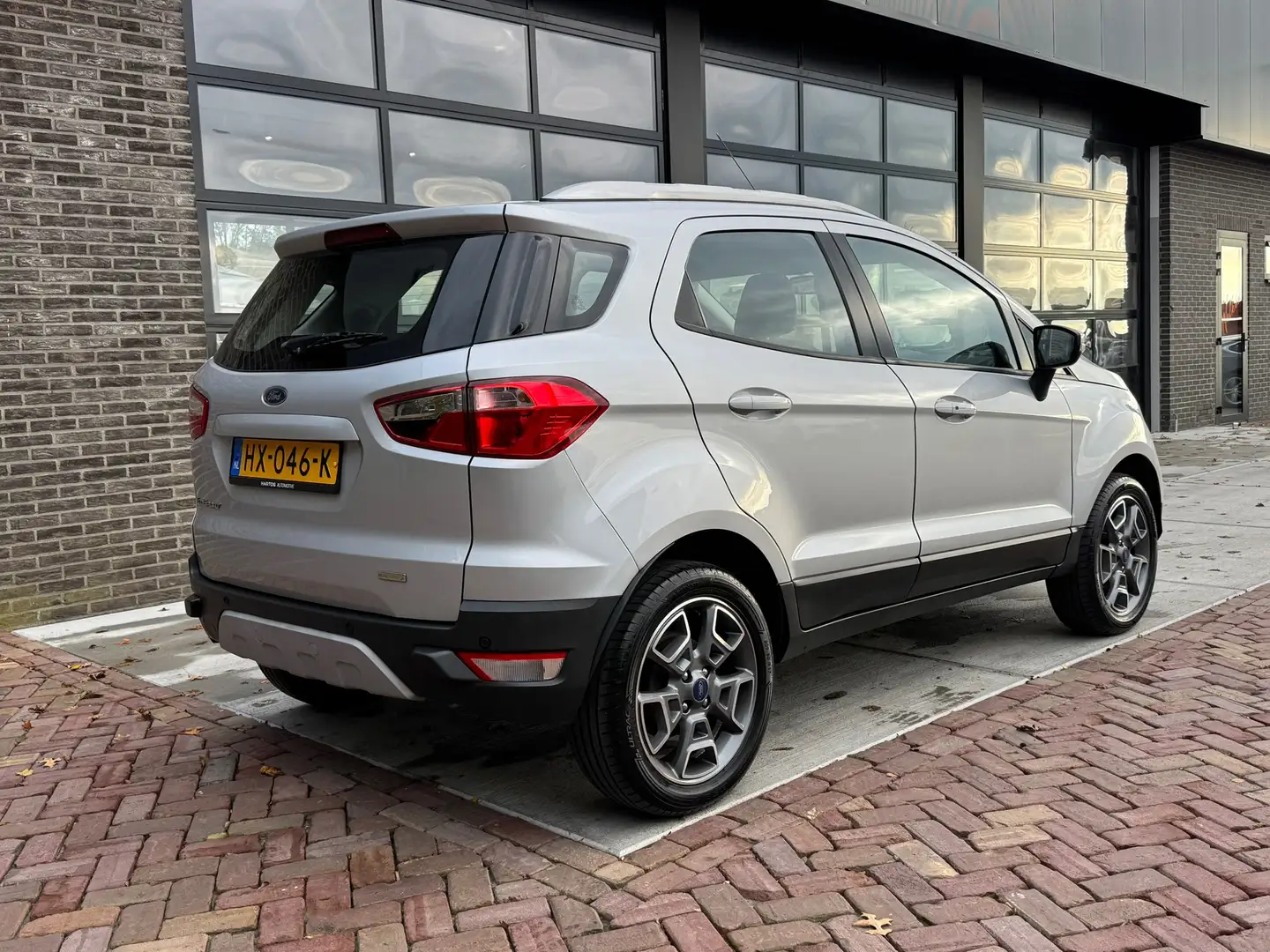 Ford EcoSport 1.0 EcoBoost Titanium | 1/2 Leer | Clima | Cruise Gris - 2