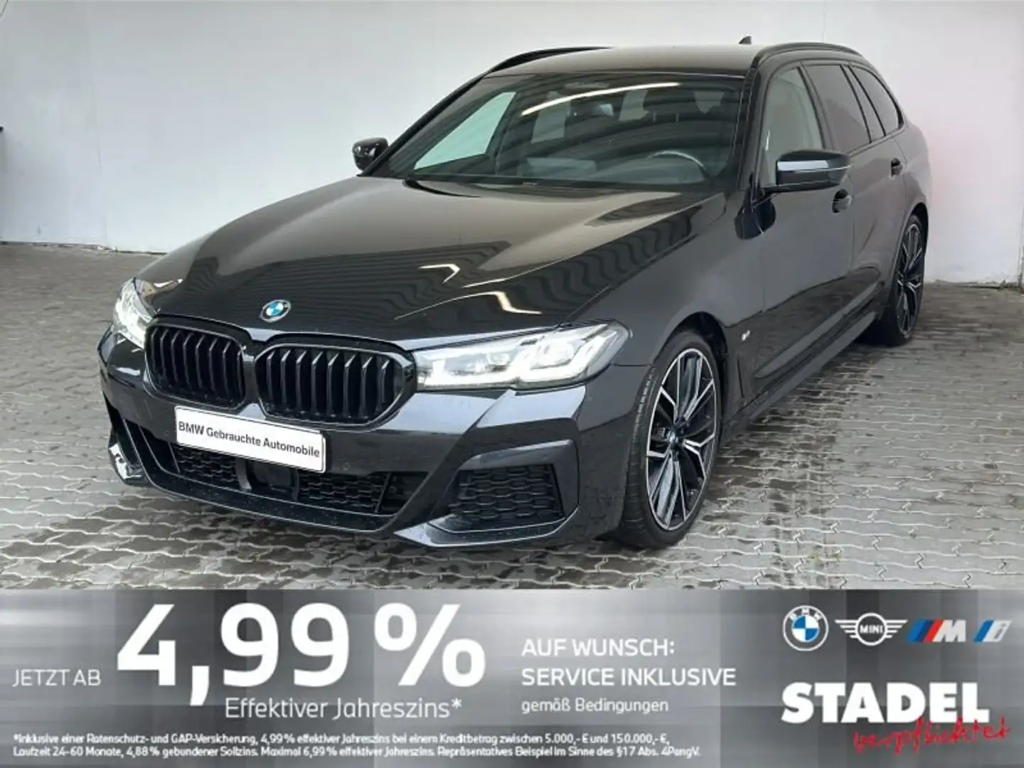 BMW 540 d xDrive Tour. M Sport Navi.LED.ACC.HarmKard Schwarz - 1