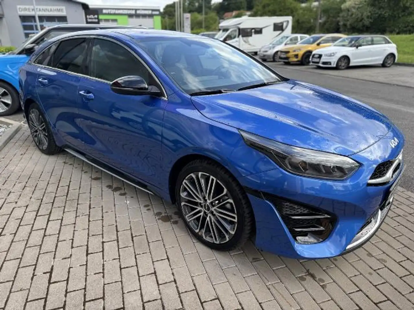 Kia ProCeed / pro_cee'd Proceed 1.5 T-GDI GT Line (EURO 6d) Blau - 2