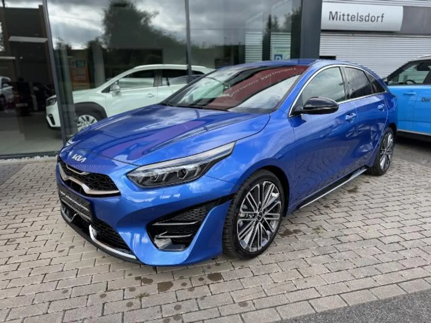 Kia ProCeed / pro_cee'd Proceed 1.5 T-GDI GT Line (EURO 6d) Blau - 1