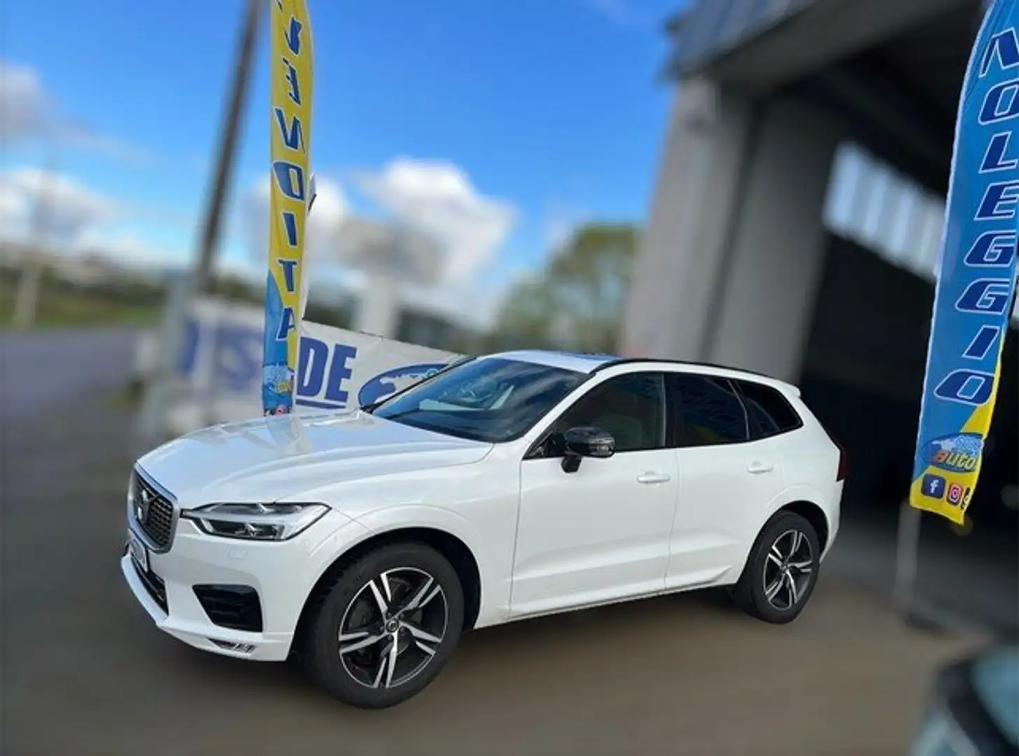 Volvo XC60 XC60 II 2018 2.0 b4 R-design awd auto my20 Blanc - 2