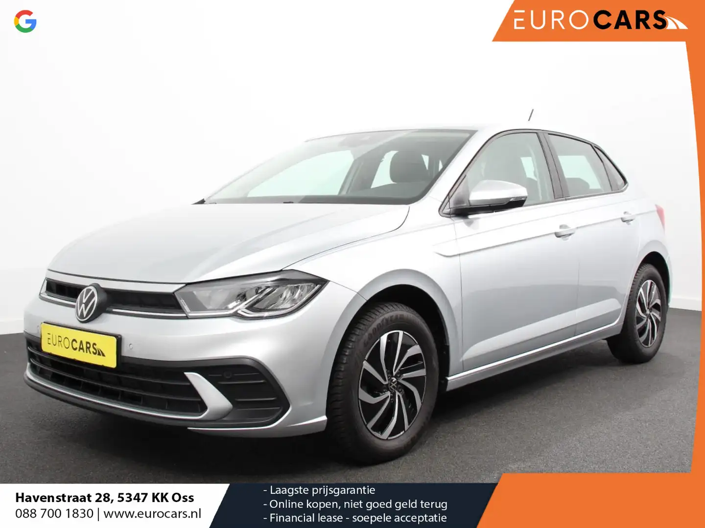 Volkswagen Polo 1.0 TSI DSG Life | Navigatie | Apple Carplay/Andro Zilver - 1