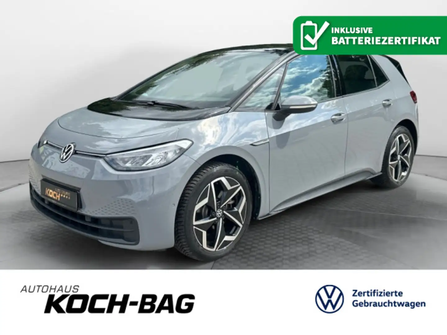 Volkswagen ID.3 Pro Performance 58KW Navi LED Kamera Grijs - 1