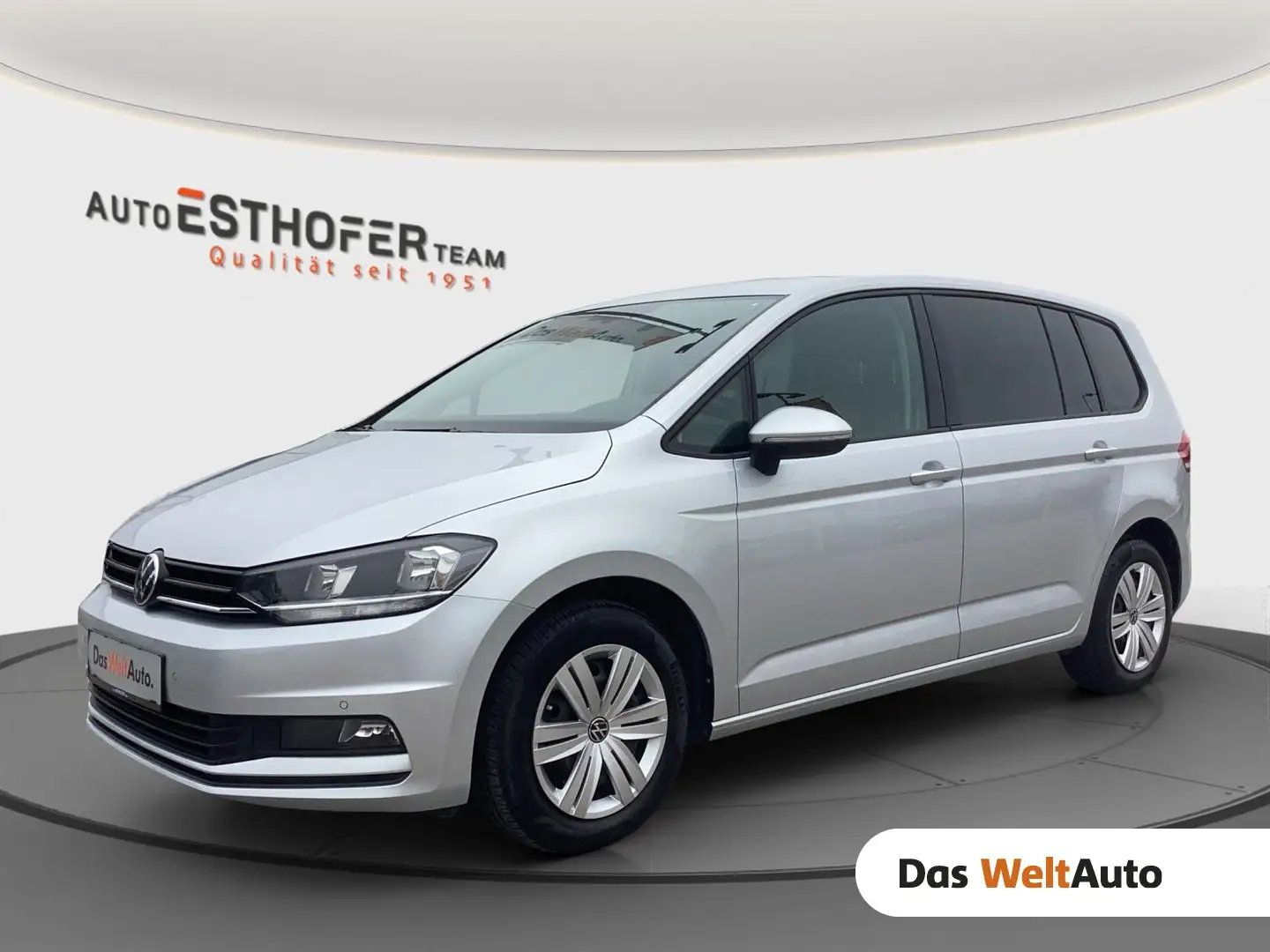 Volkswagen Touran TDI DSG Argent - 1