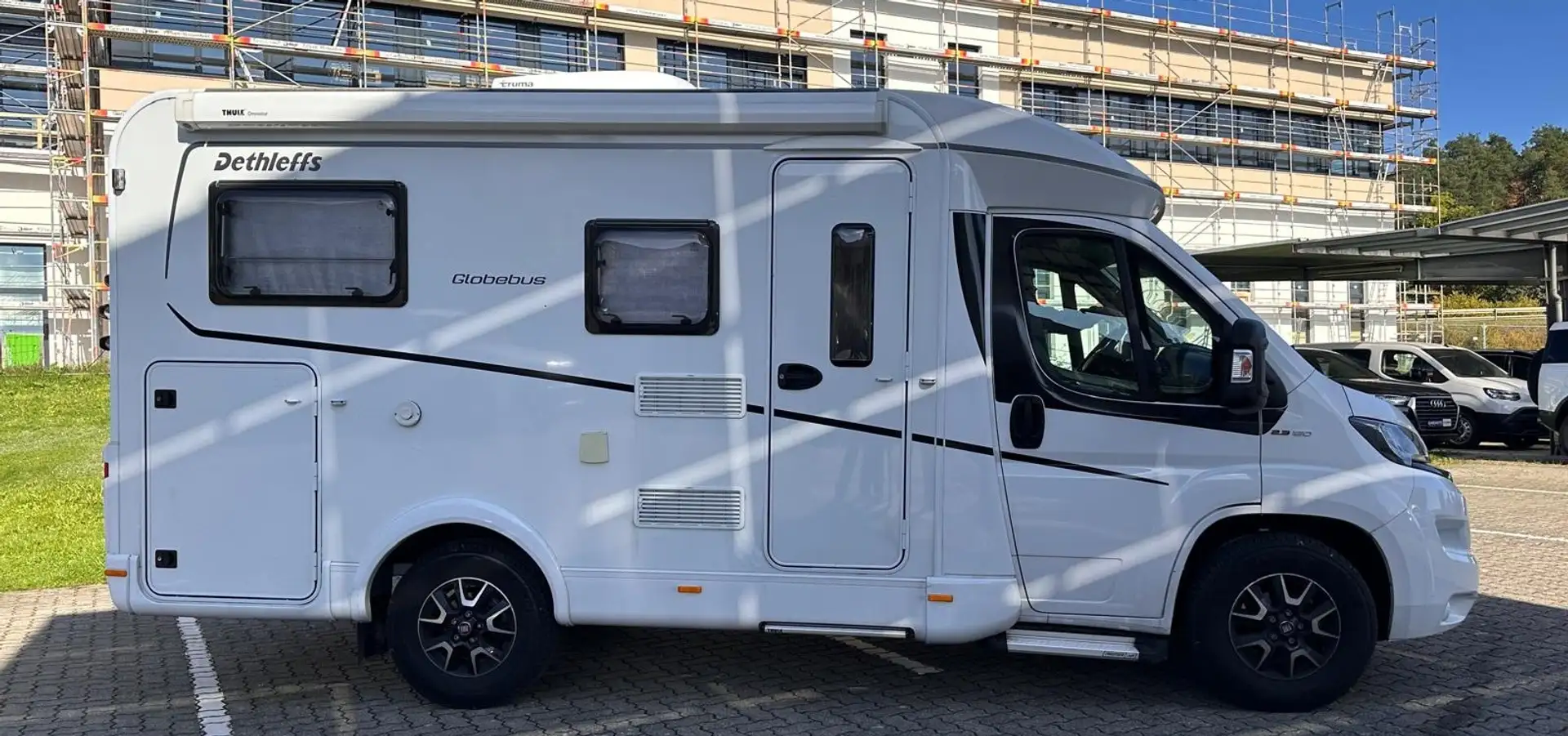 Fiat Ducato Dethleffs Globebus 120 Garage Kamera 9G Automatik Weiß - 2