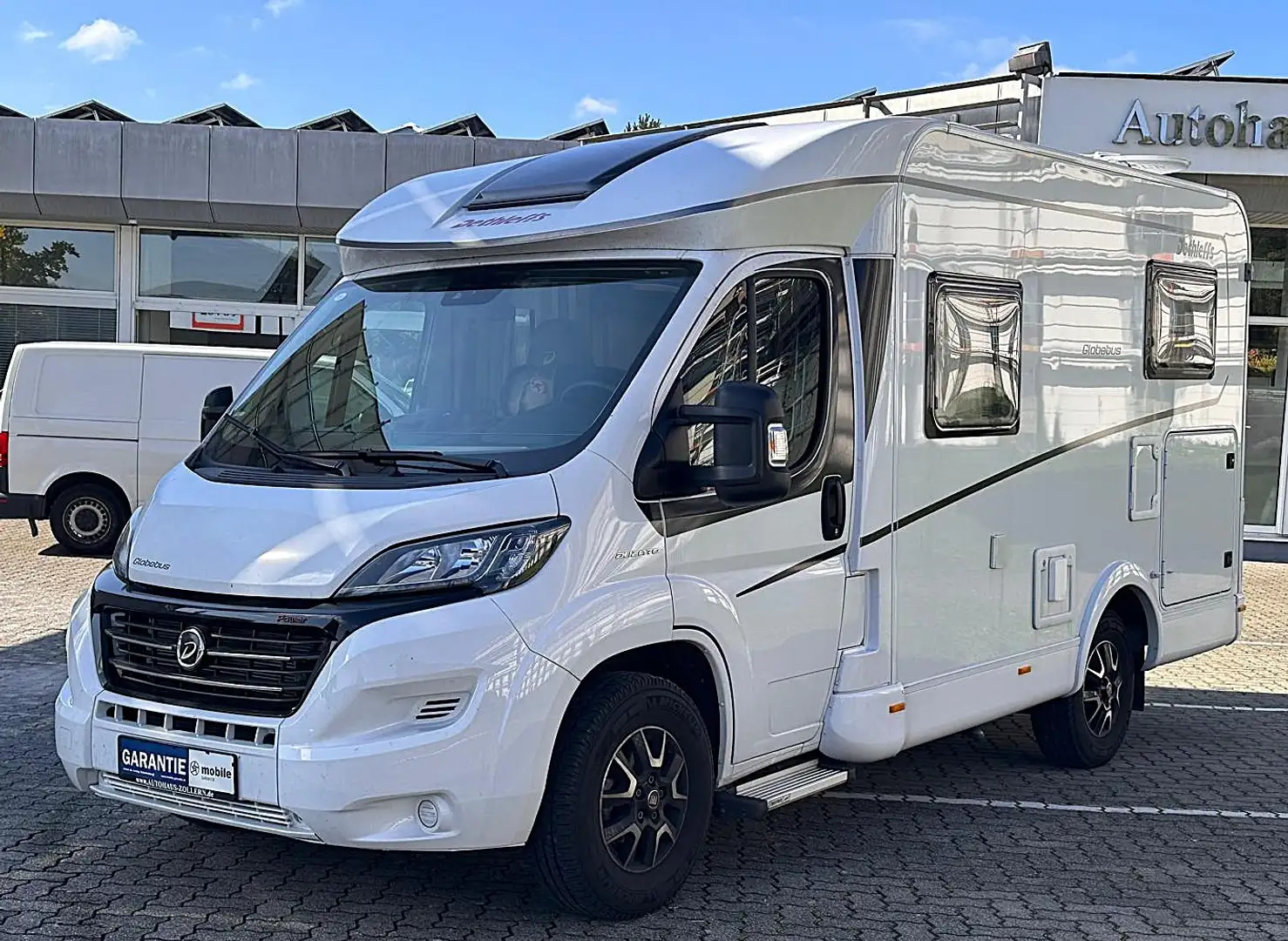 Fiat Ducato Dethleffs Globebus 120 Garage Kamera 9G Automatik Weiß - 1