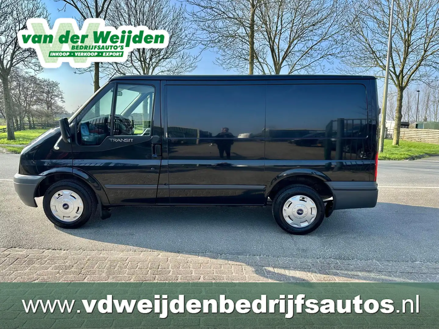 Ford Transit 260S 2.2 TDCI Marge 146.490 km.!!! 3 Persoons Zwart - 2