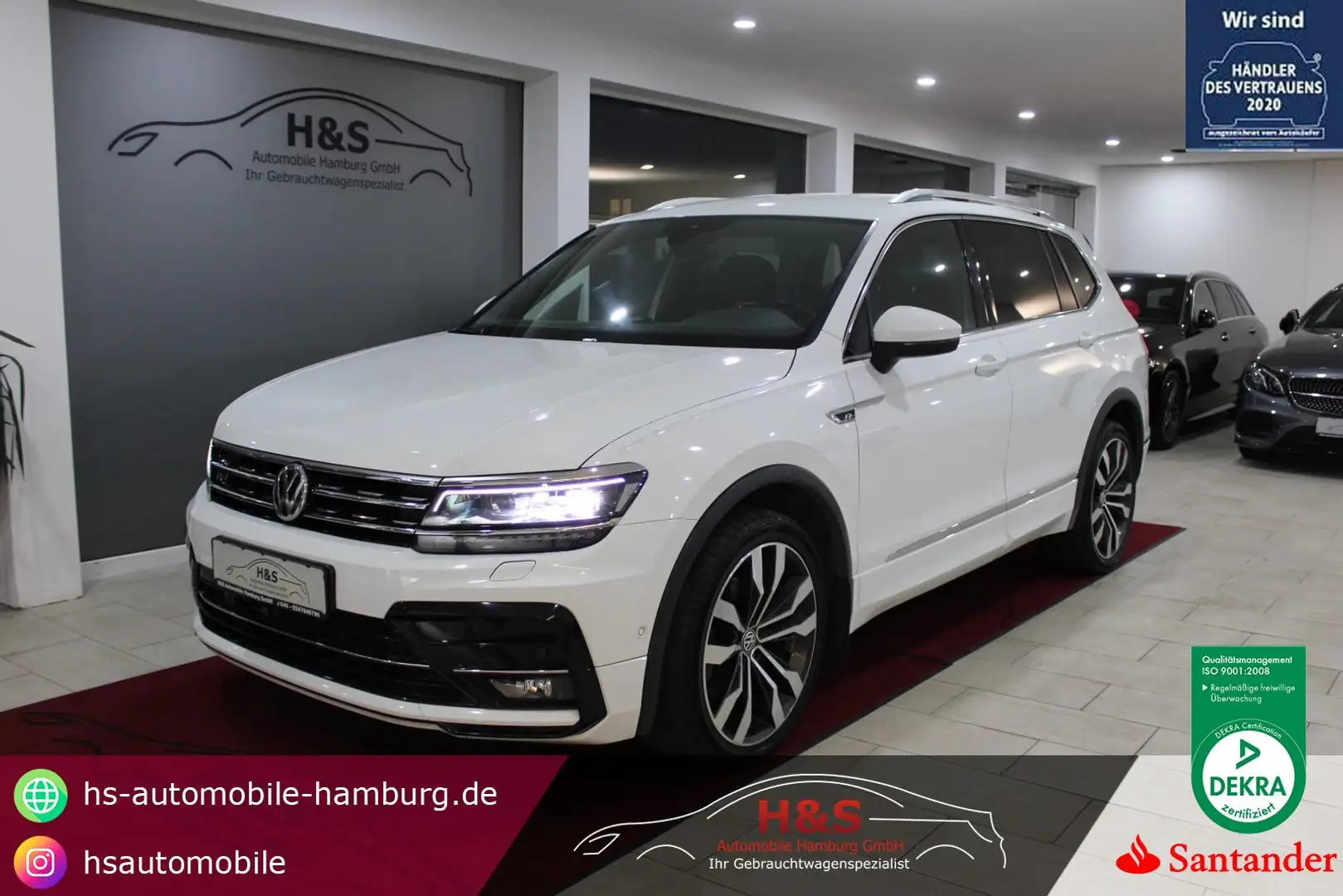 Volkswagen Tiguan Allspace Highline/R-LINE 4Motion Blanc - 1