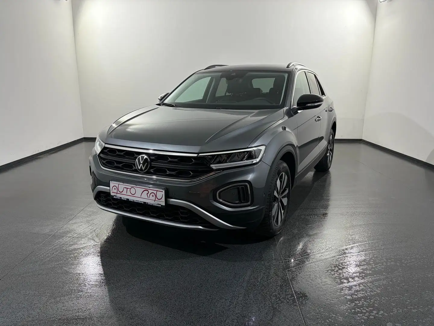 Volkswagen T-Roc 1.0 TSI Goal *LED*ACC*NAVI* Grau - 2