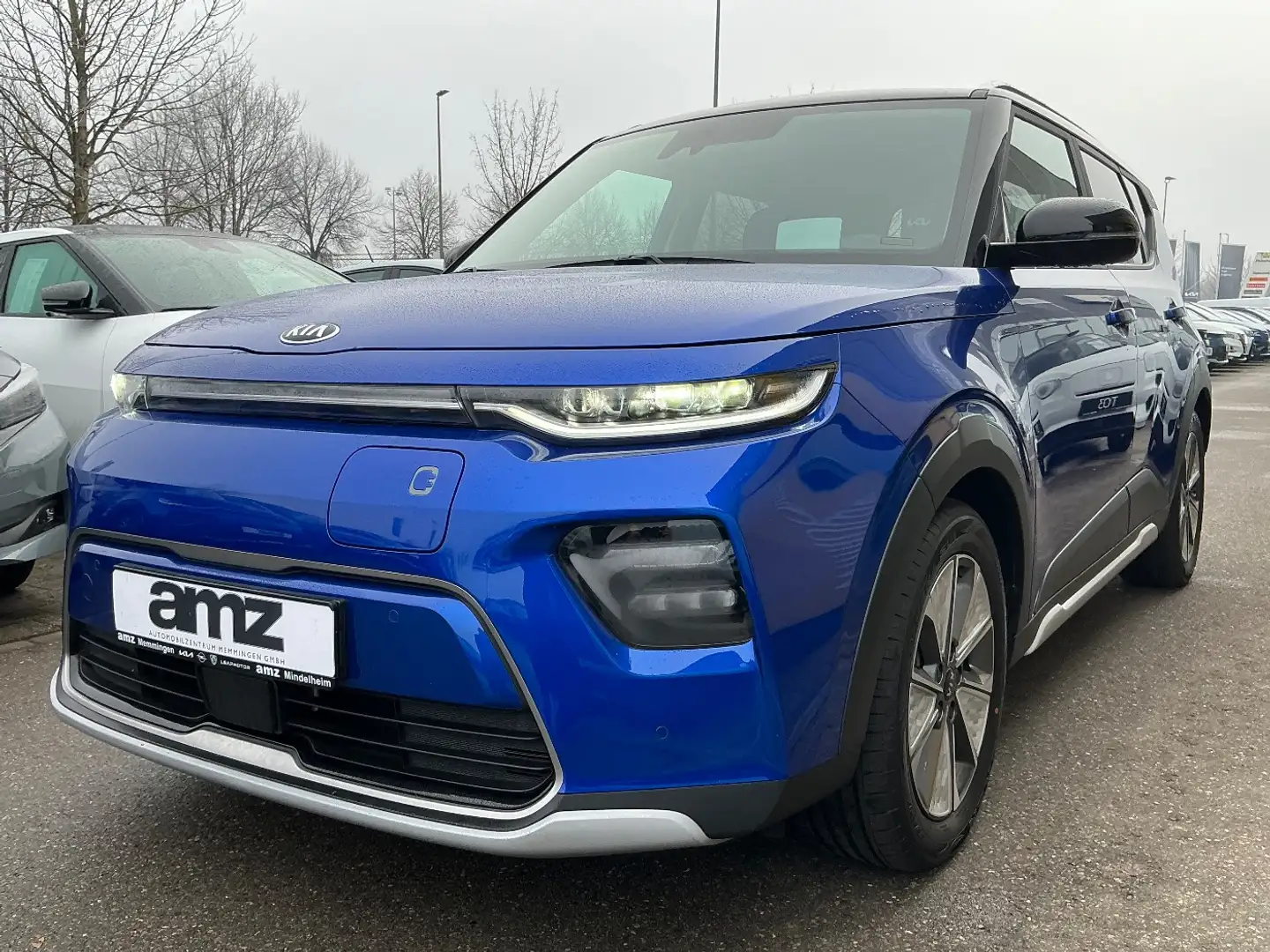 Kia Soul e- 64kWh Spirit *SUV-Styling-Paket* Blau - 2
