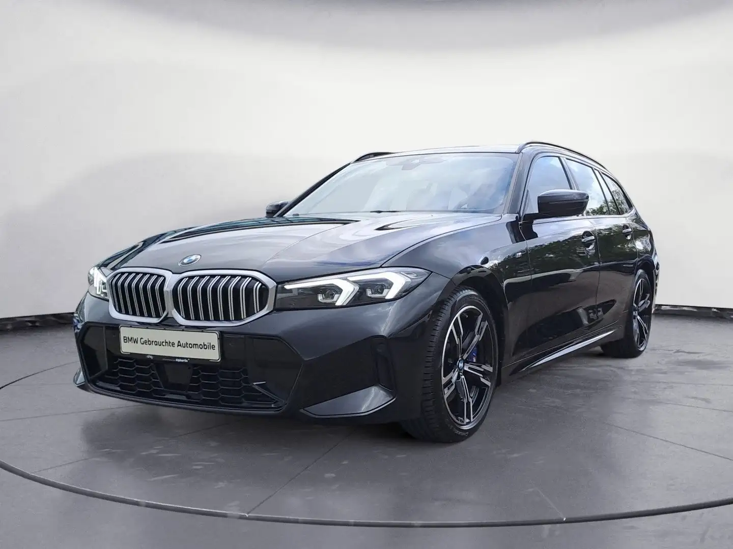 BMW 330 i Touring Automatic M Sportpaket Klimaaut. Zwart - 2