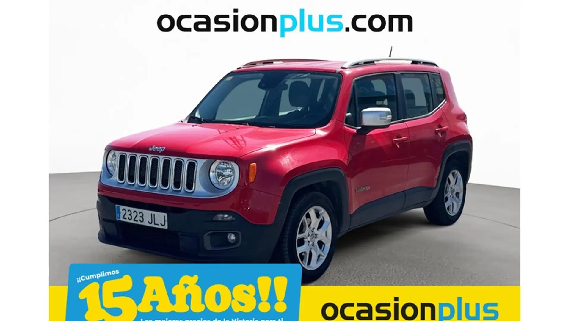 Jeep Renegade 1.6Mjt Limited 4x2 88kW Rojo - 1