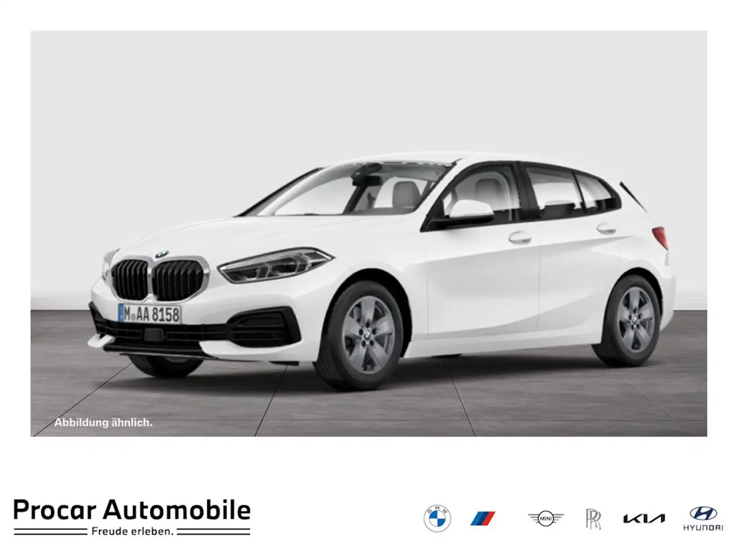 BMW 116 d Advantage NAVI+LED+PDC+DAB+KLIMA+LM+SHZ+ Weiß - 1