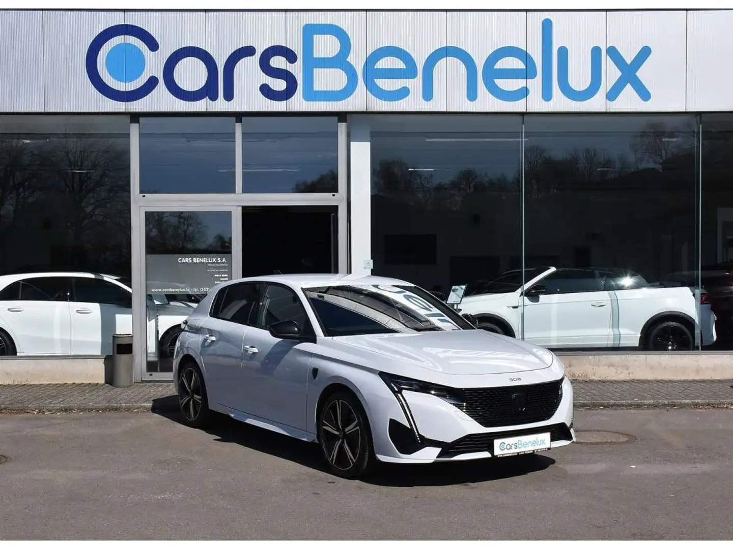 Peugeot 308 1.5 BlueHDI GT EAT8 REGUL GPS LANE CAM NEUVE Blanc - 1