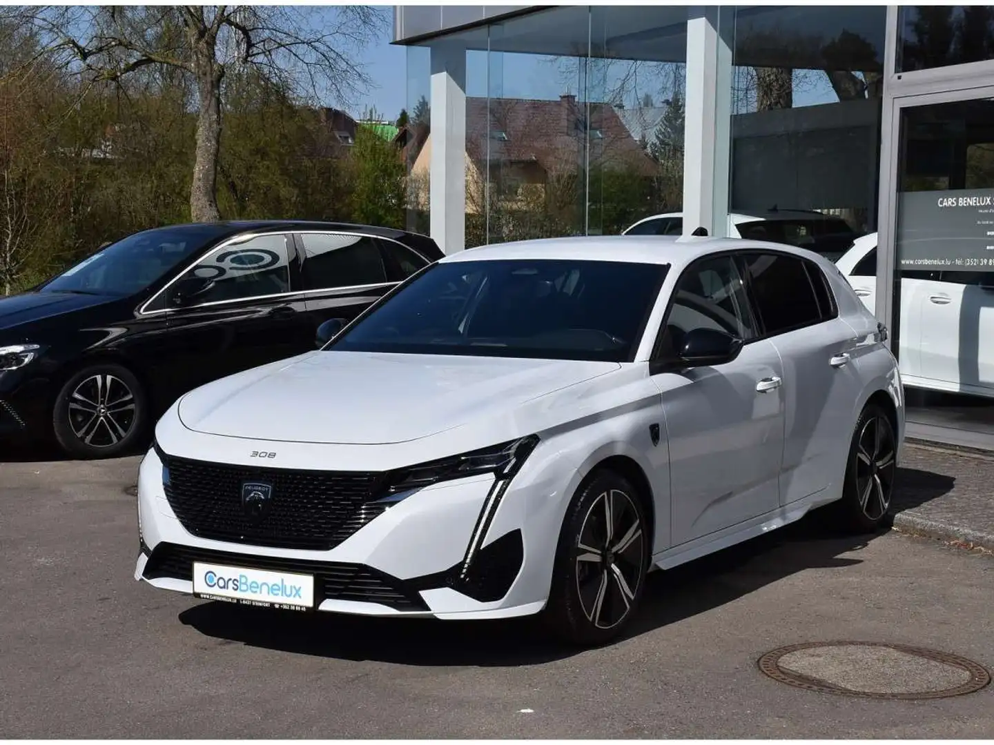 Peugeot 308 1.5 BlueHDI GT EAT8 REGUL GPS LANE CAM NEUVE Blanc - 2