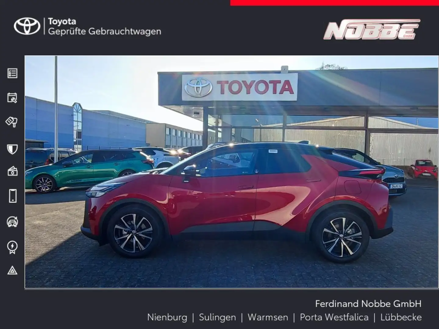 Toyota C-HR 1.8 Hybrid Team Deutschland Rouge - 1