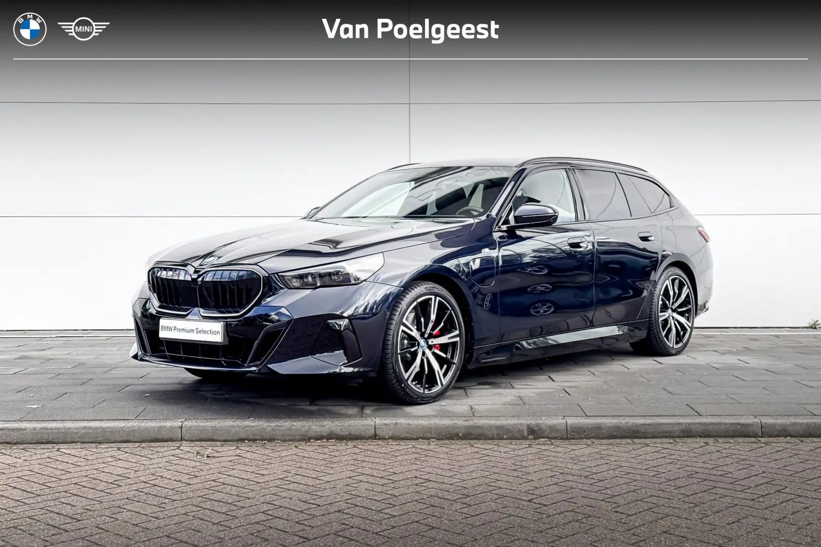 BMW 530 5 Serie Touring 530e Zwart - 1