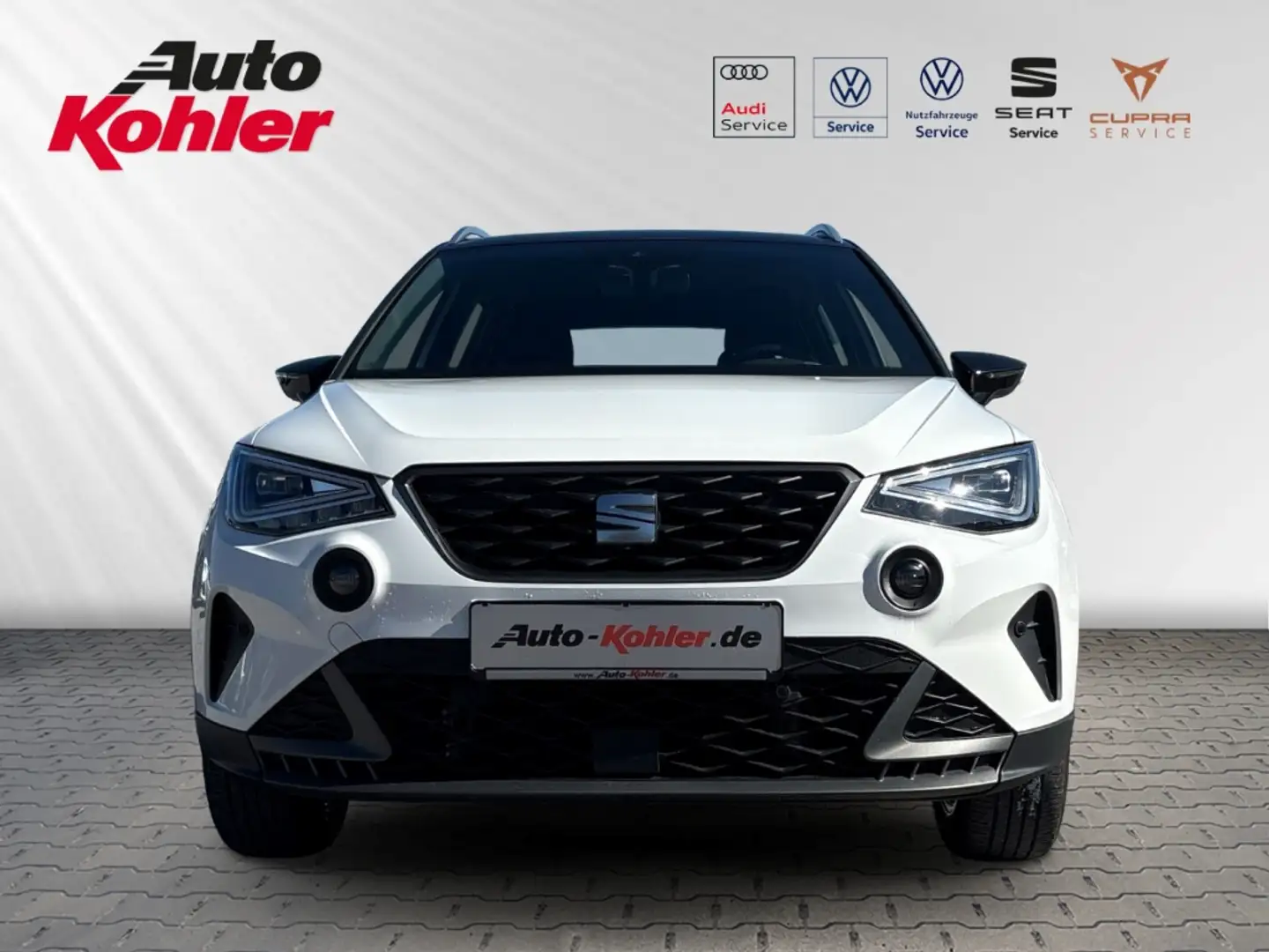 SEAT Arona FR BEATS Fast Lane 1.5 TSI ACC Travel Assist Rückf Weiß - 2