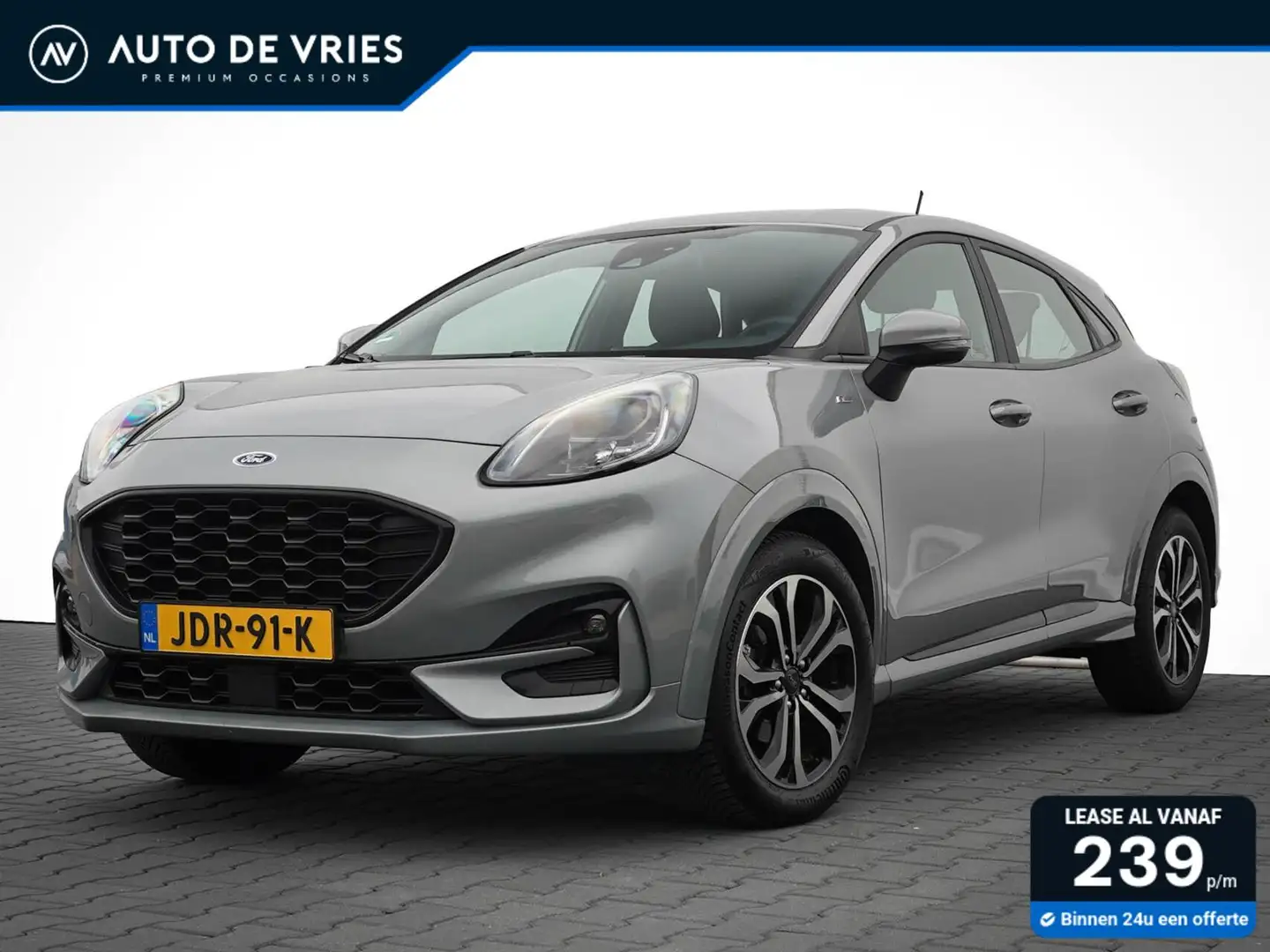 Ford Puma 1.0 EcoBoost Hybrid 125pk ST-Line | Navigatie | Wi Silber - 1