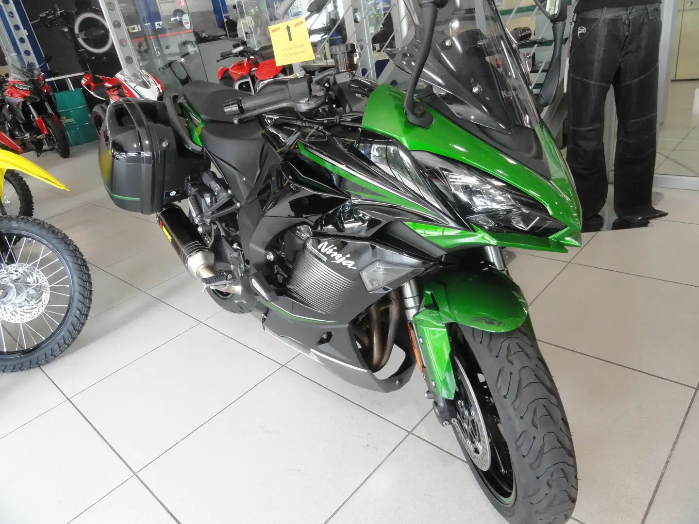 Kawasaki Ninja 1000SX Tourer Grün - 2