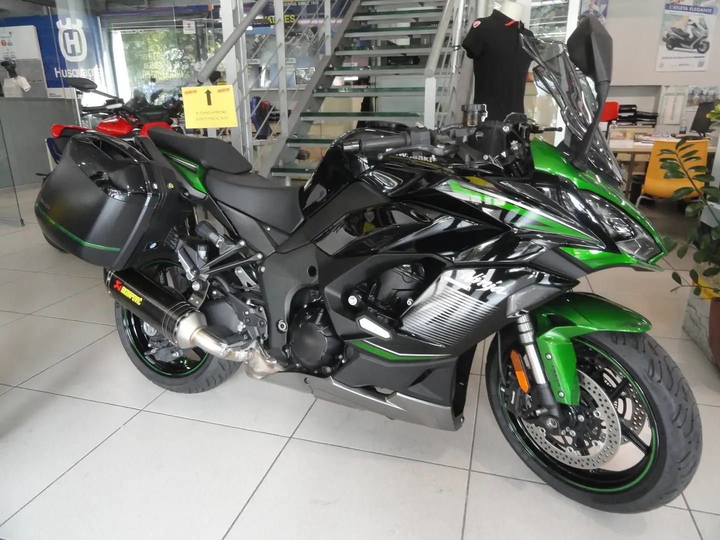 Kawasaki Ninja 1000SX Tourer Grün - 1