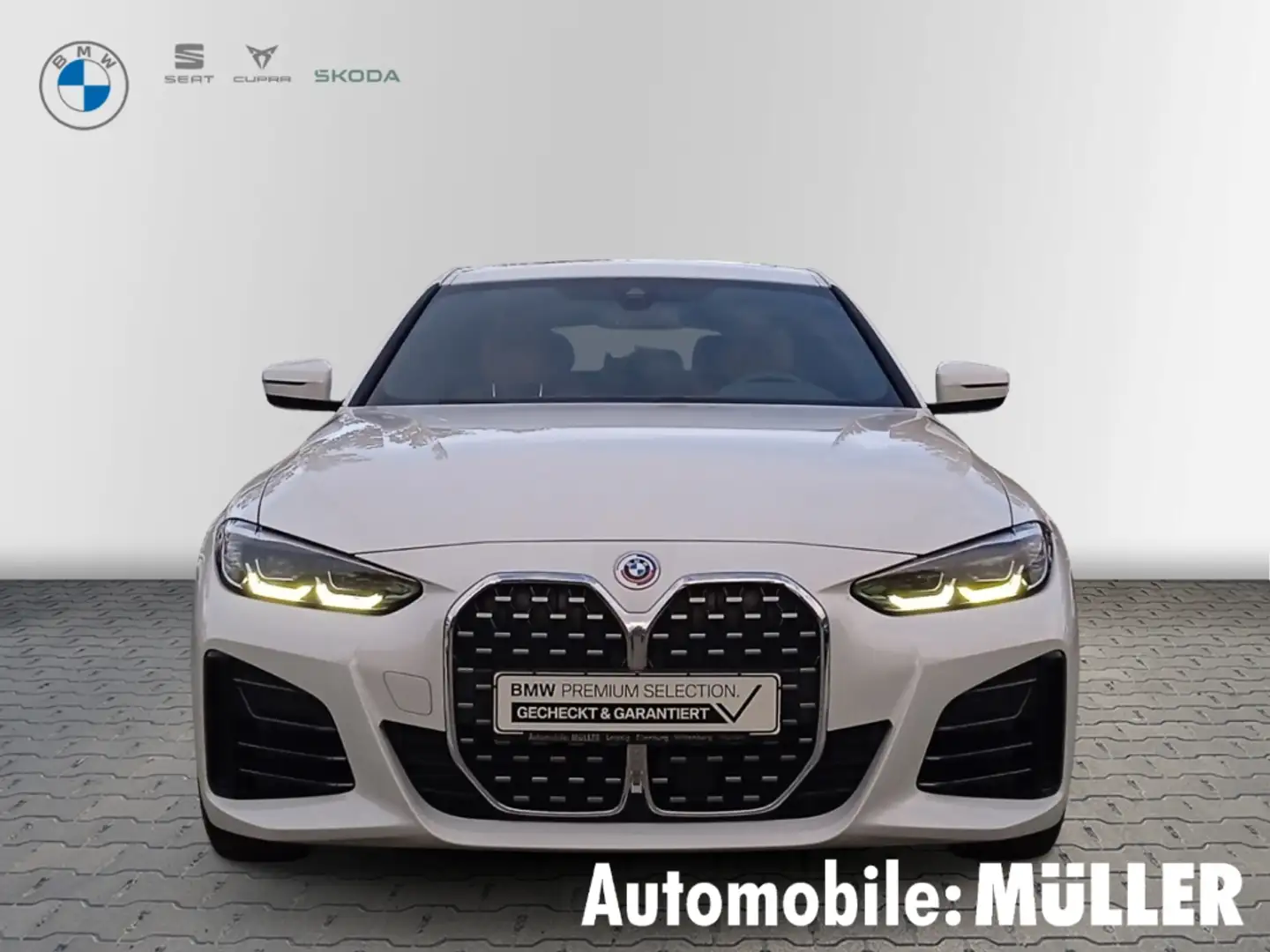 BMW 420 Gran Coupe i *MSport*DAB*HiFi*Keyless*RFK*LED* Weiß - 2