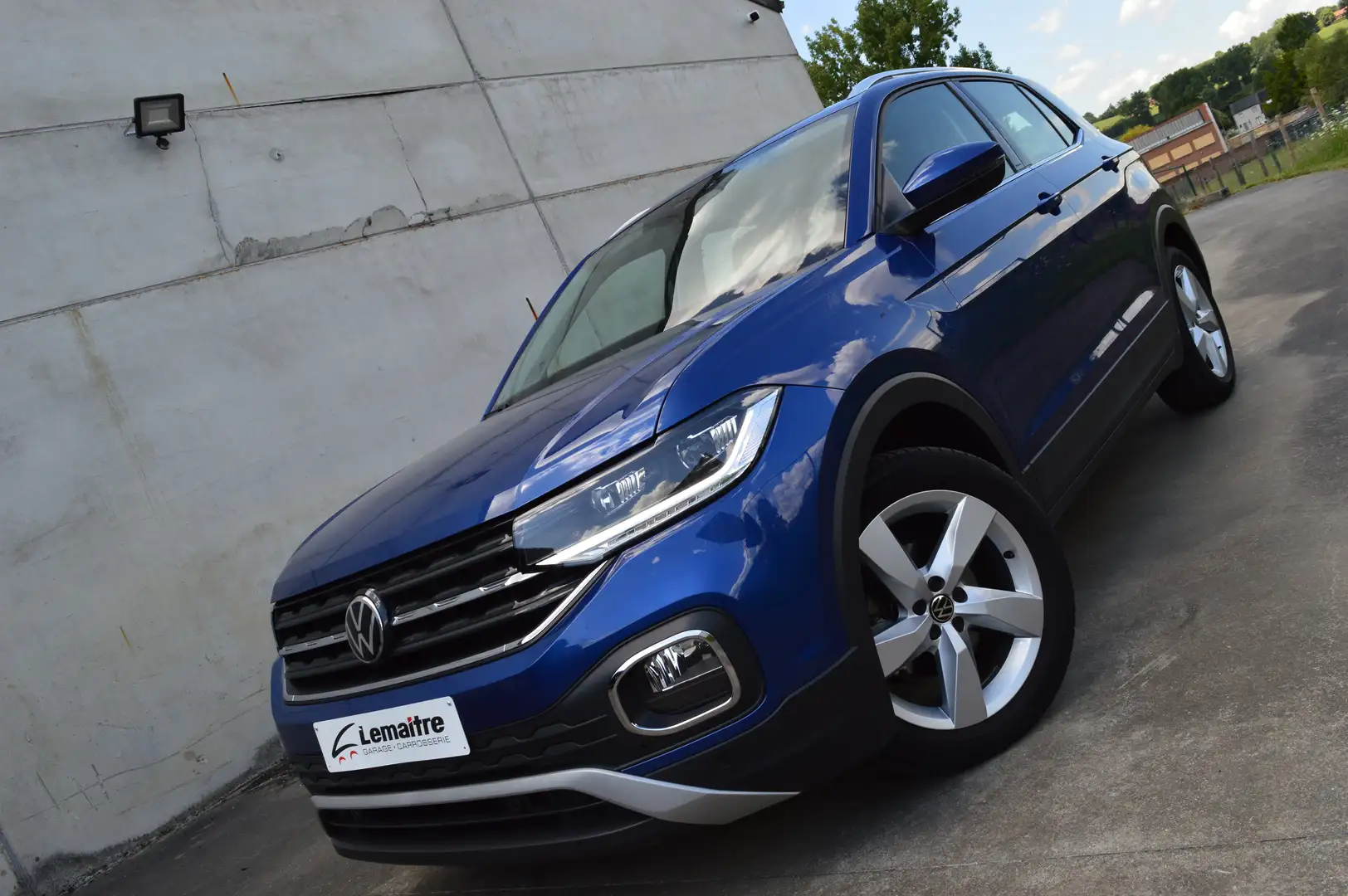 Volkswagen T-Cross Style DSG 1.0 TSI 110Pk / CARPLAY / LED / ACC / Blauw - 1