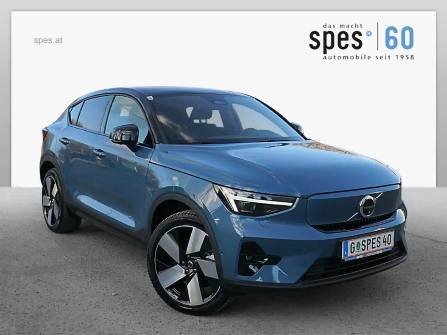 Volvo C40 Recharge Twin Pro Albastru - 1