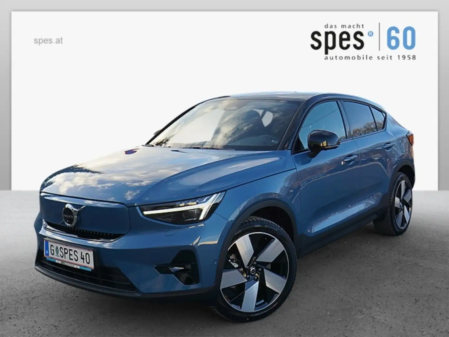 Volvo C40 Recharge Twin Pro Albastru - 2