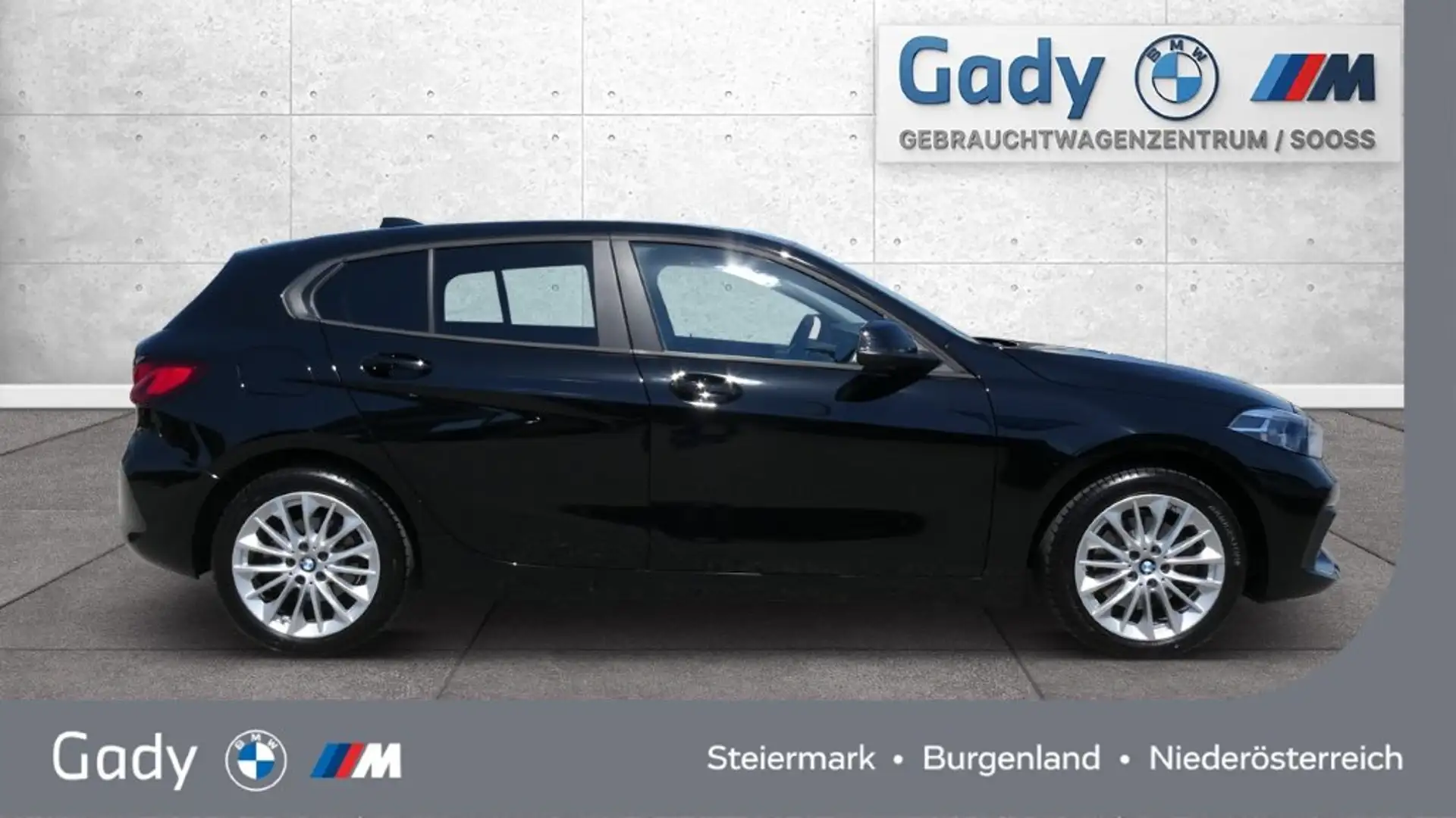 BMW 118 d Schwarz - 2