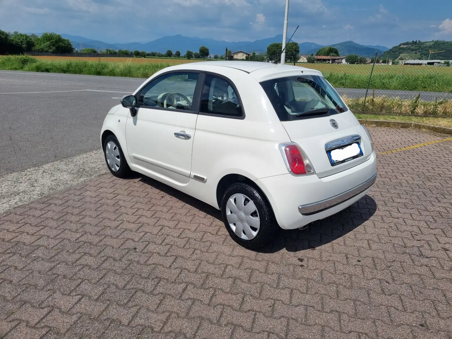 Fiat 500 1.2 Pop 69cv Blanc - 2