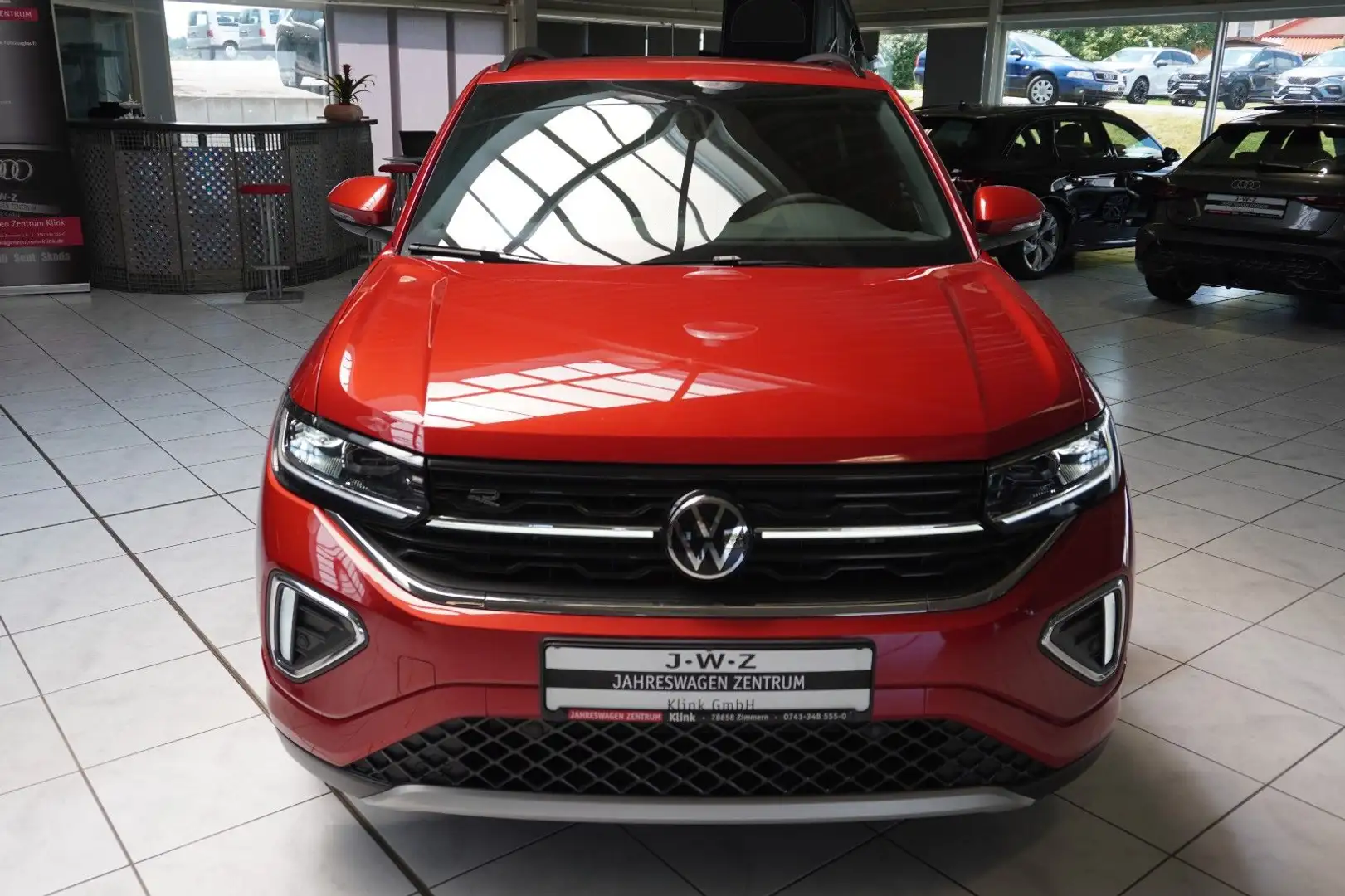 Volkswagen T-Cross R-Line 1.0 TSI DSG*MATRIX*KAMERA*NAVI* Rood - 2